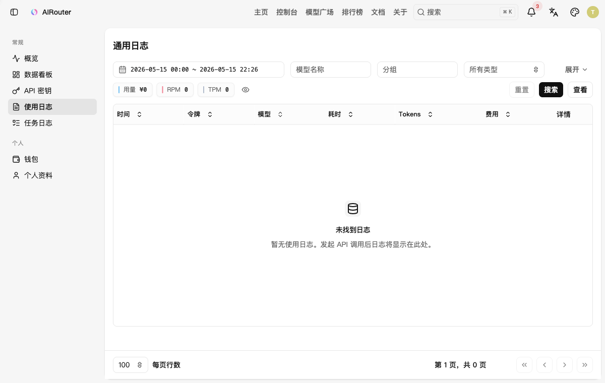 使用日志示意图